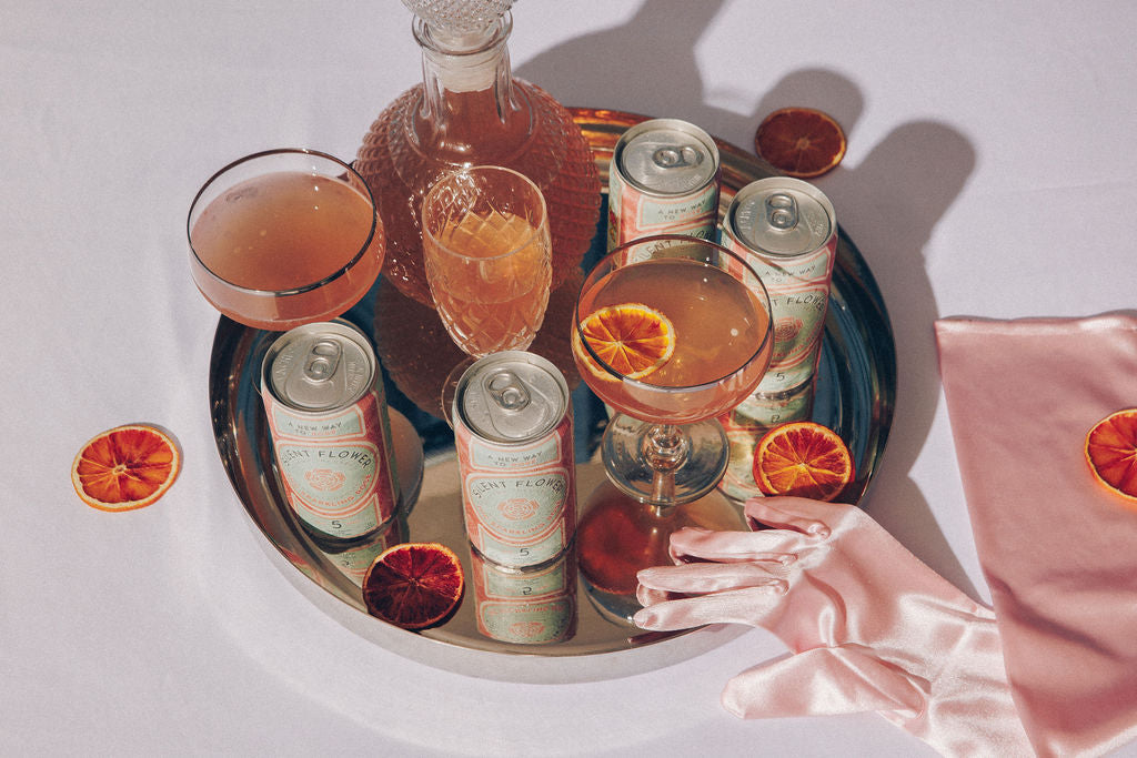 Sparkling Non-Alcoholic THC Rosé (4-pack)